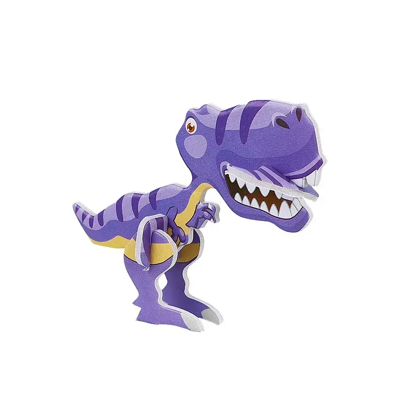 Three-Dimensional Dinosaur Puzzle for Kids DIY Toy - Image 7