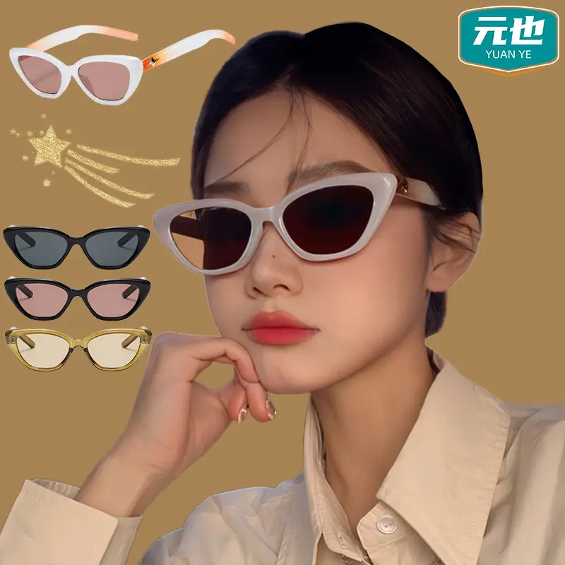 European Cat's Eye Sunglasses for Women Men 2023