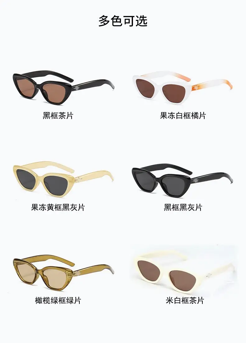 European Cat's Eye Sunglasses for Women Men 2023 — feature 14