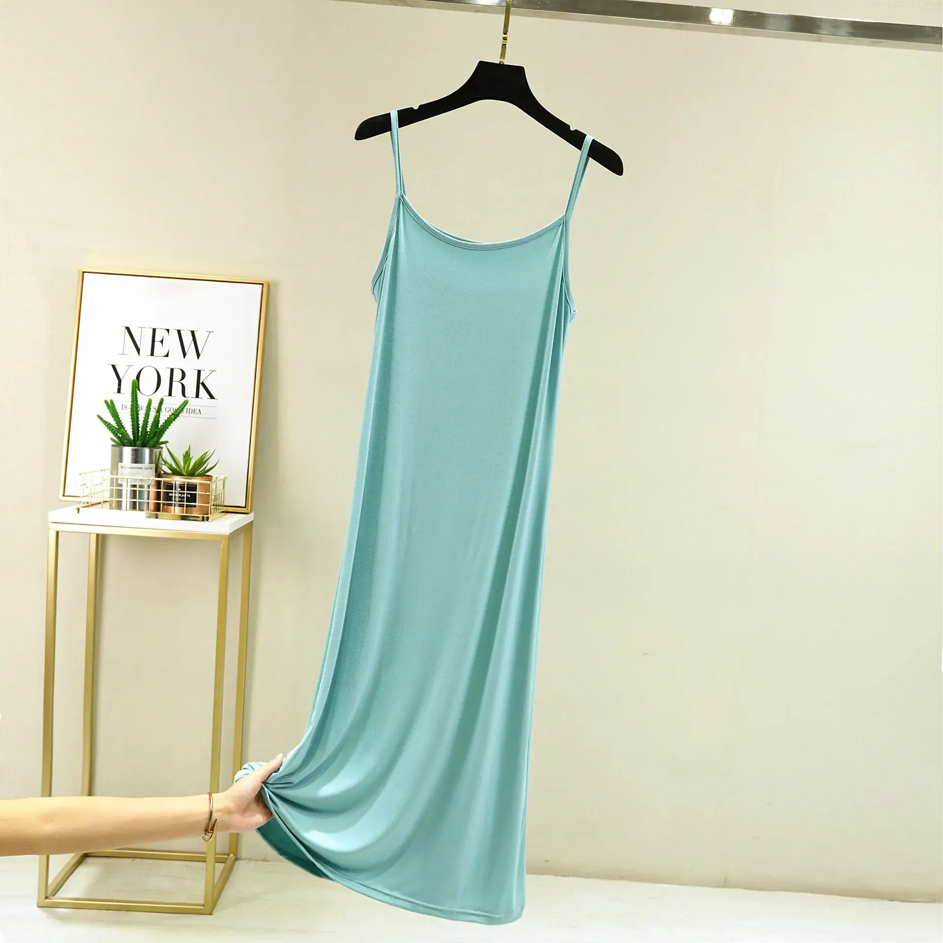 Women's Anti-Transparent White Sling Vest Vest - Image 13