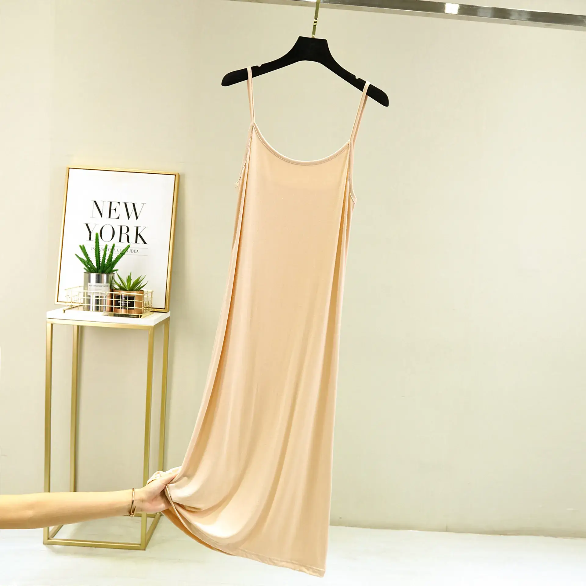 Women's Anti-Transparent White Sling Vest Vest - Image 15