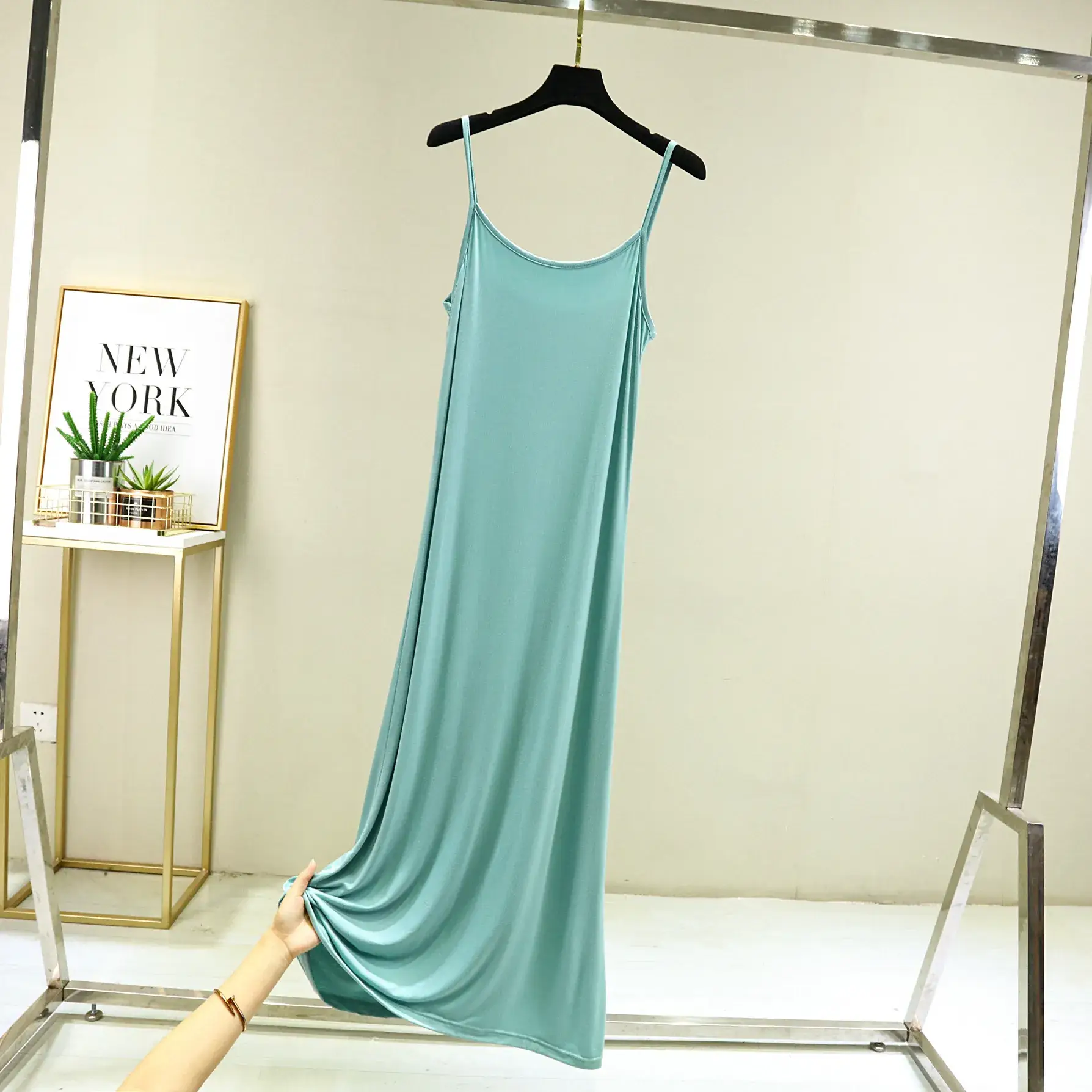 Women's Anti-Transparent White Sling Vest Vest - Image 21