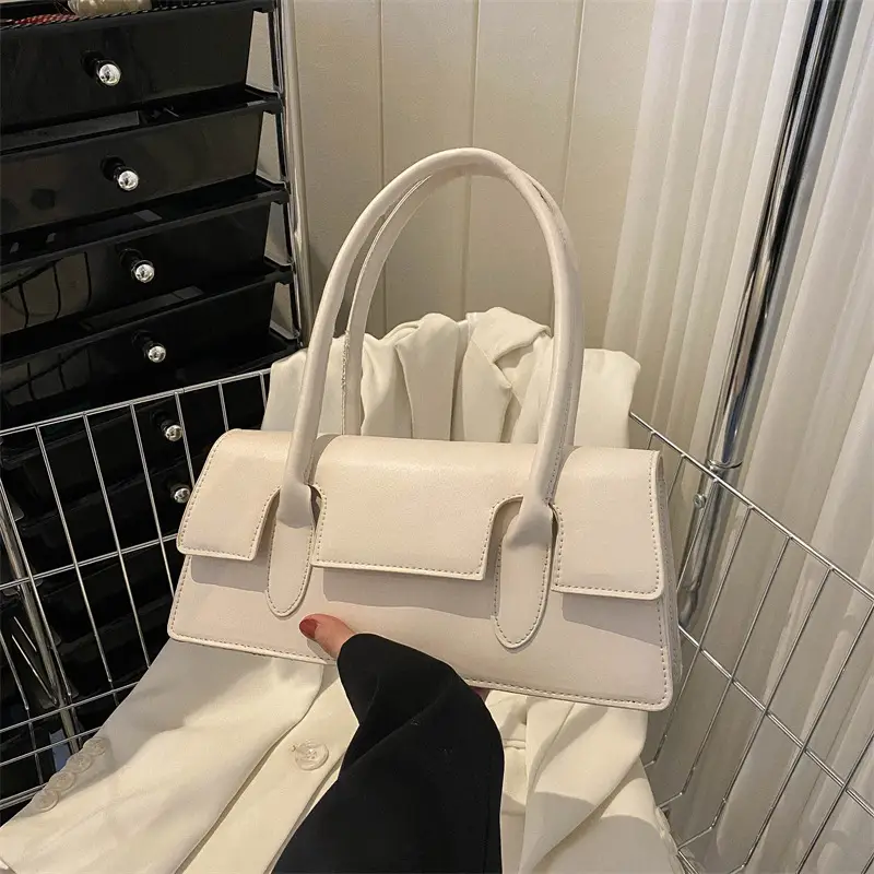 Black French Lady Shoulder Bag 2023 Spring Summer - Image 7