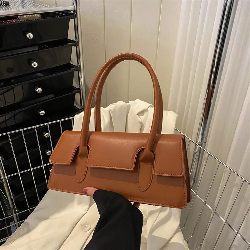 Black French Lady Shoulder Bag 2023 Spring Summer - Image 8