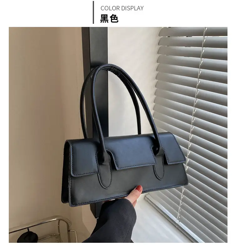 Black French Lady Shoulder Bag 2023 Spring Summer — feature 26