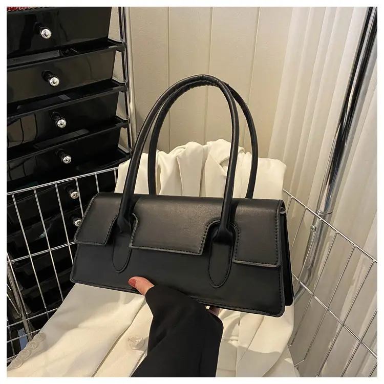 Black French Lady Shoulder Bag 2023 Spring Summer — feature 27