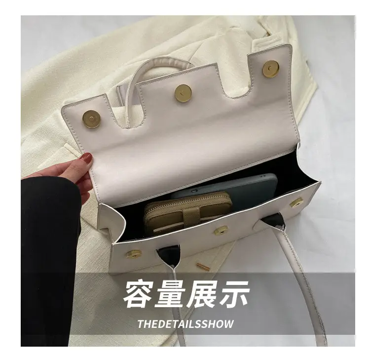 Black French Lady Shoulder Bag 2023 Spring Summer — feature 5