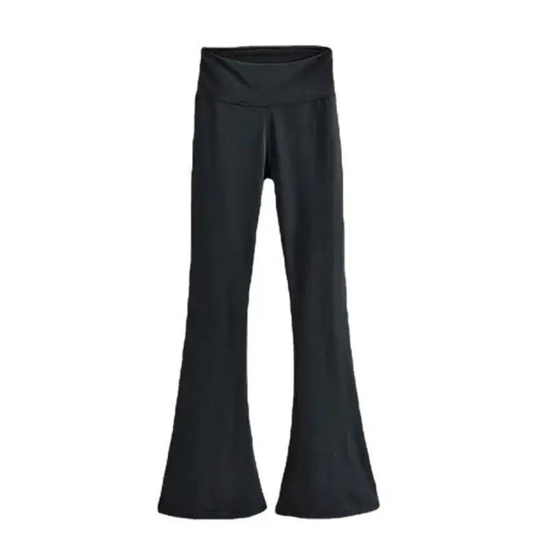 Black Micro Slim Fit Leggings Women High Waist Casual Wear