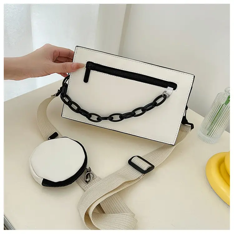 Black Crossbody Bag for Men Women Street Fashion — feature 24