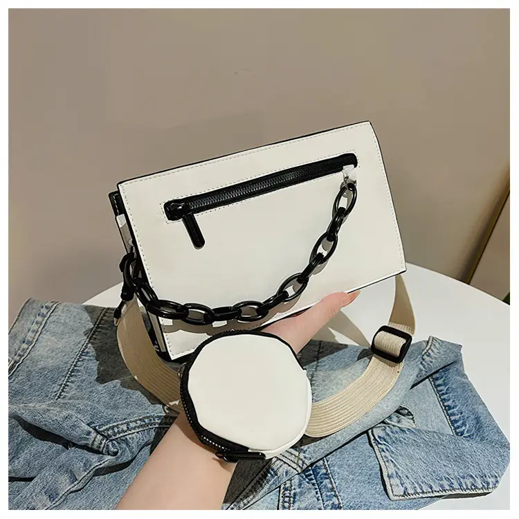 Black Crossbody Bag for Men Women Street Fashion — feature 25