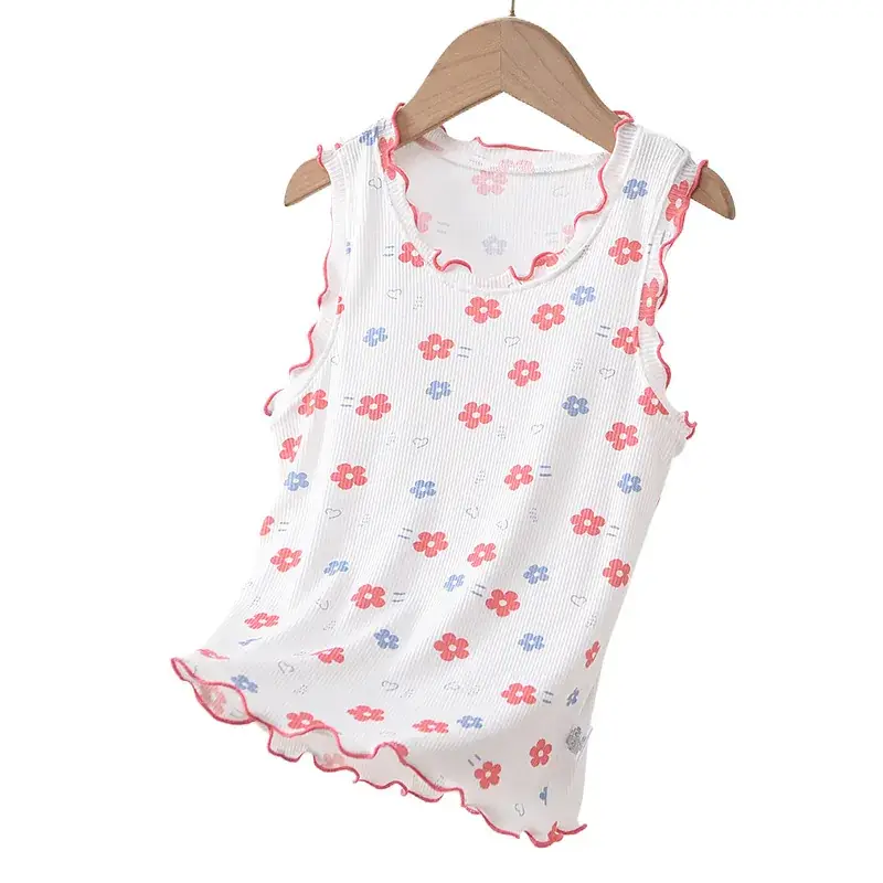 Girls' Camisole Sleeveless Top Purple Modal Baby Summer Wear - Image 8