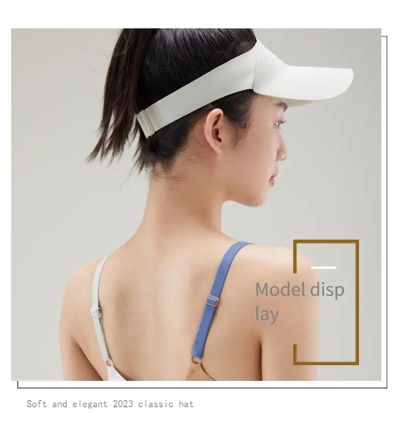 Children's UV Visor Hat Grey Baseball Cap — feature 14