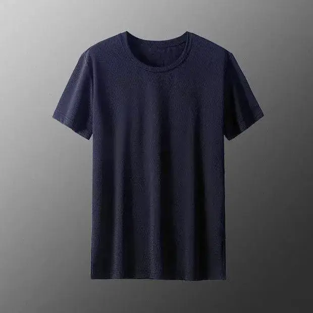 White Mesh Short Sleeve TShirt for Men Summer Casual Work Style — feature 10