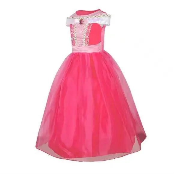 Frozen Princess Dress Rose Red Ailuo Dress Girls Dress - Image 3