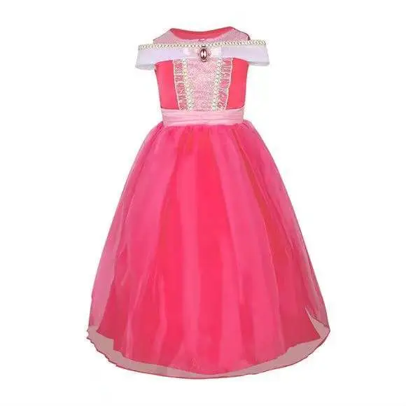 Frozen Princess Dress Rose Red Ailuo Dress Girls Dress - Image 6