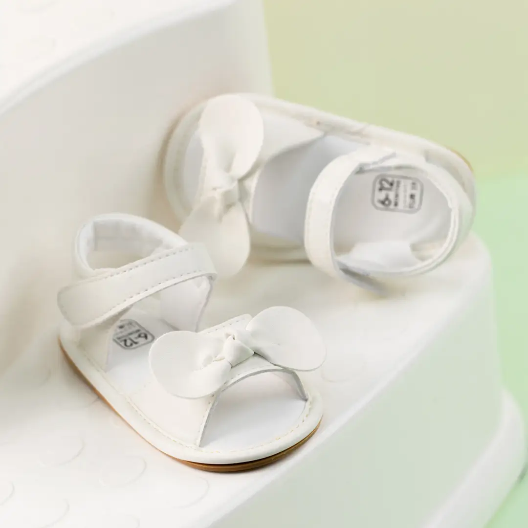 Summer new 0-1 year old baby bow sandals non-slip breathable baby shoes baby shoes — feature 10