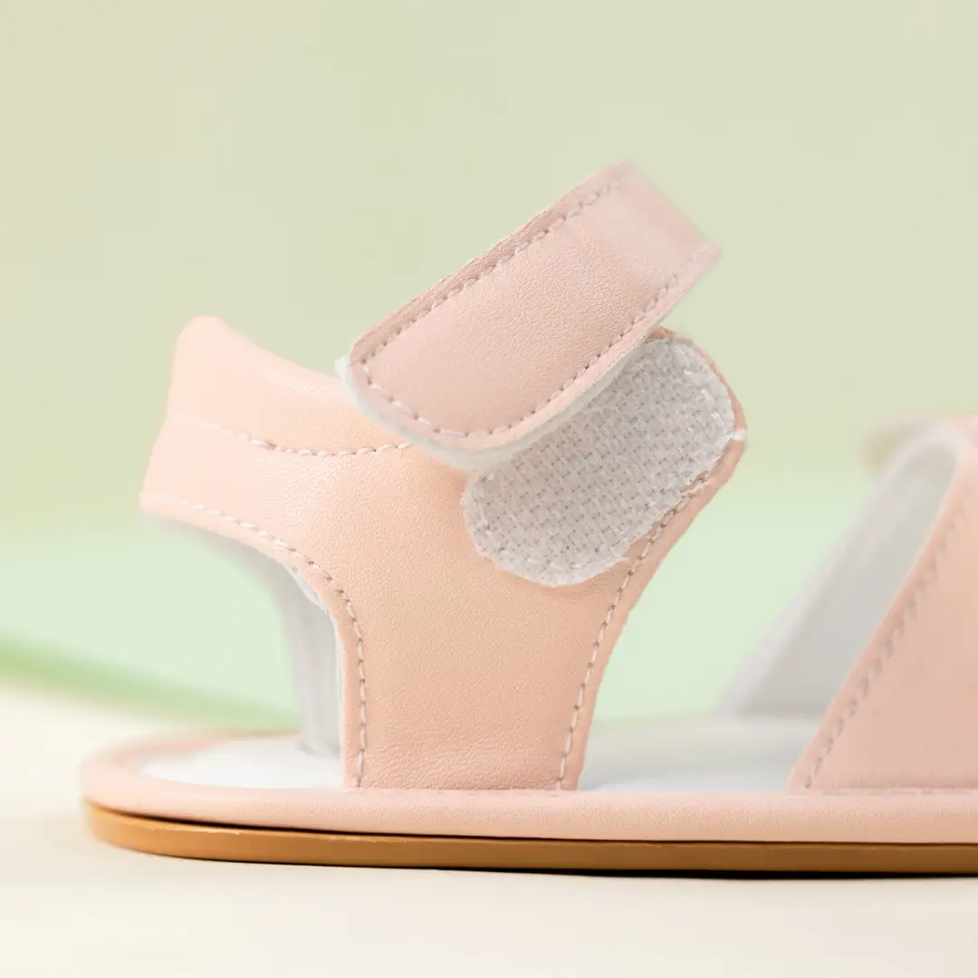 Summer new 0-1 year old baby bow sandals non-slip breathable baby shoes baby shoes — feature 13