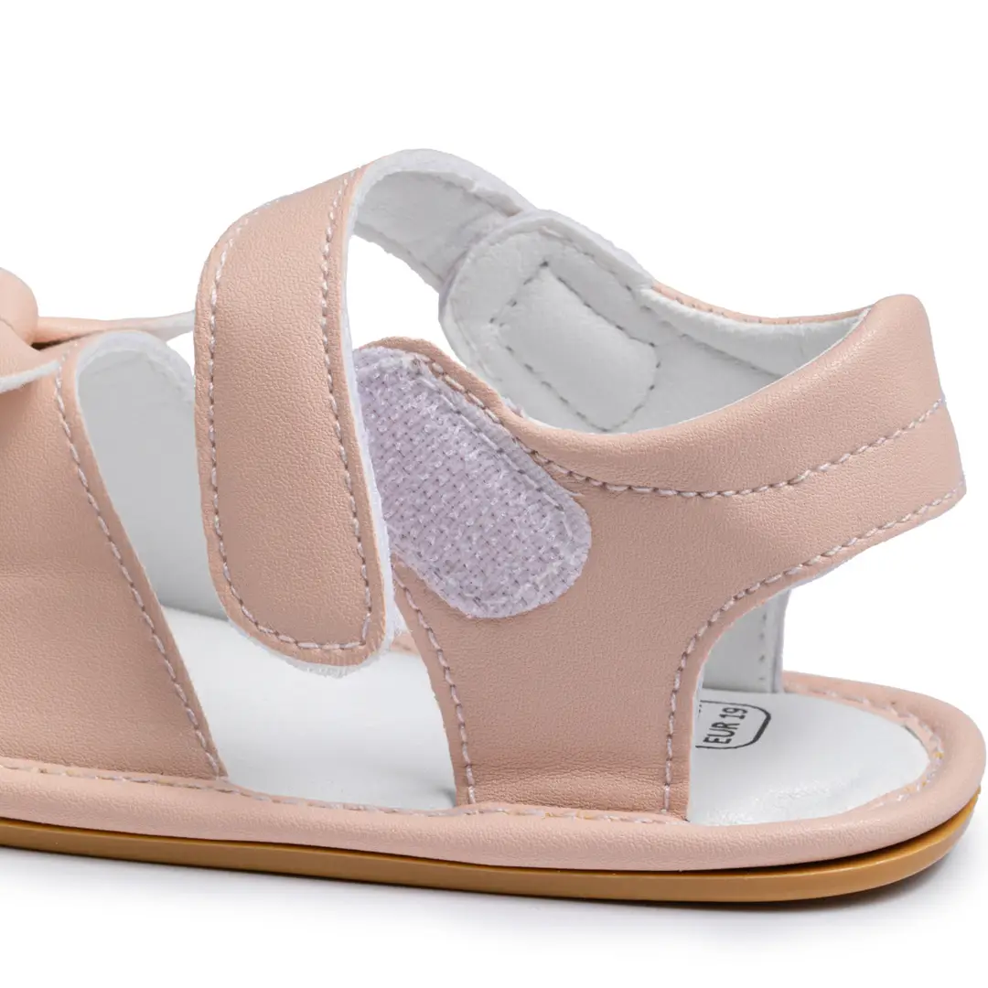 Summer new 0-1 year old baby bow sandals non-slip breathable baby shoes baby shoes — feature 21