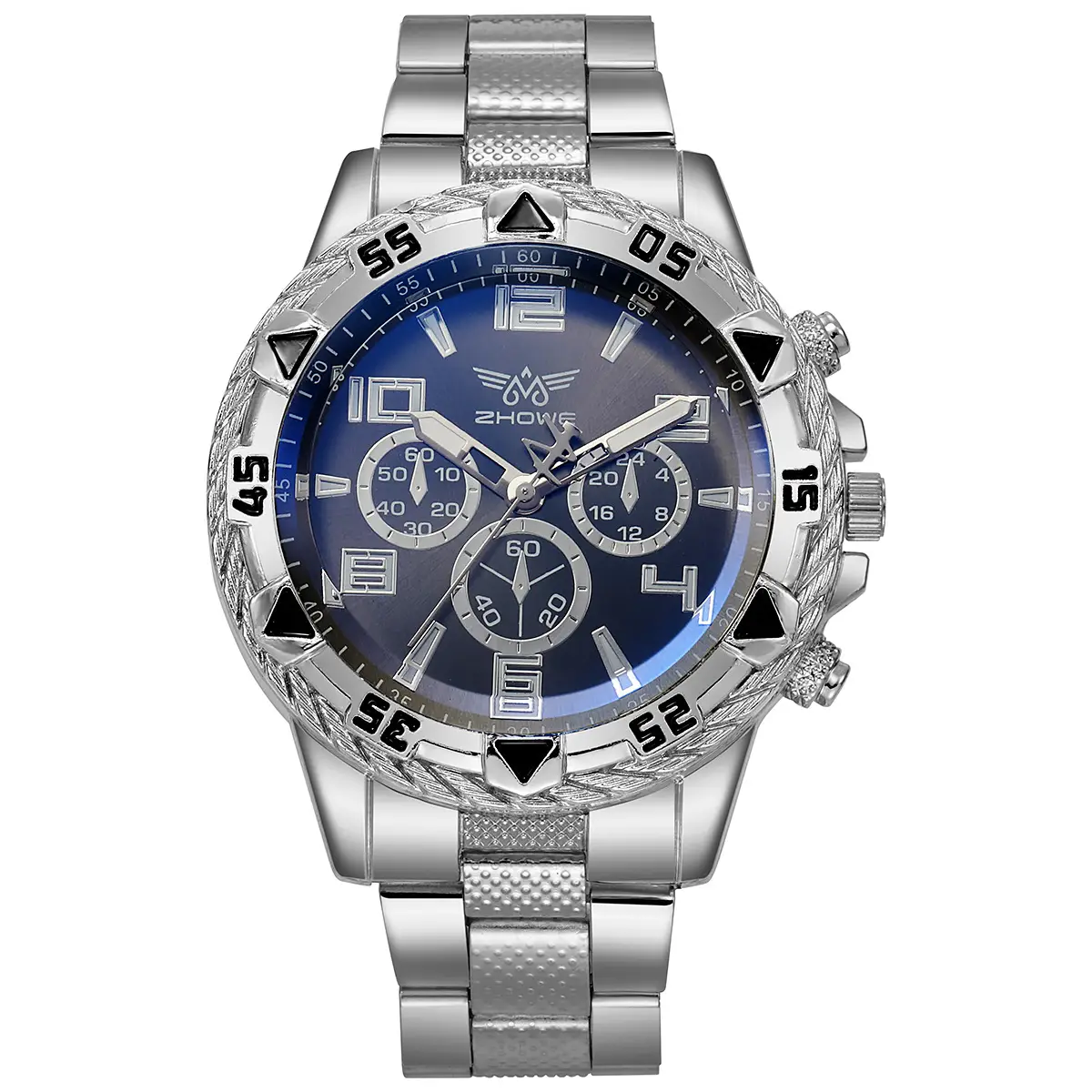 Gold 3-Eye Chronograph Watch for Men - Image 4