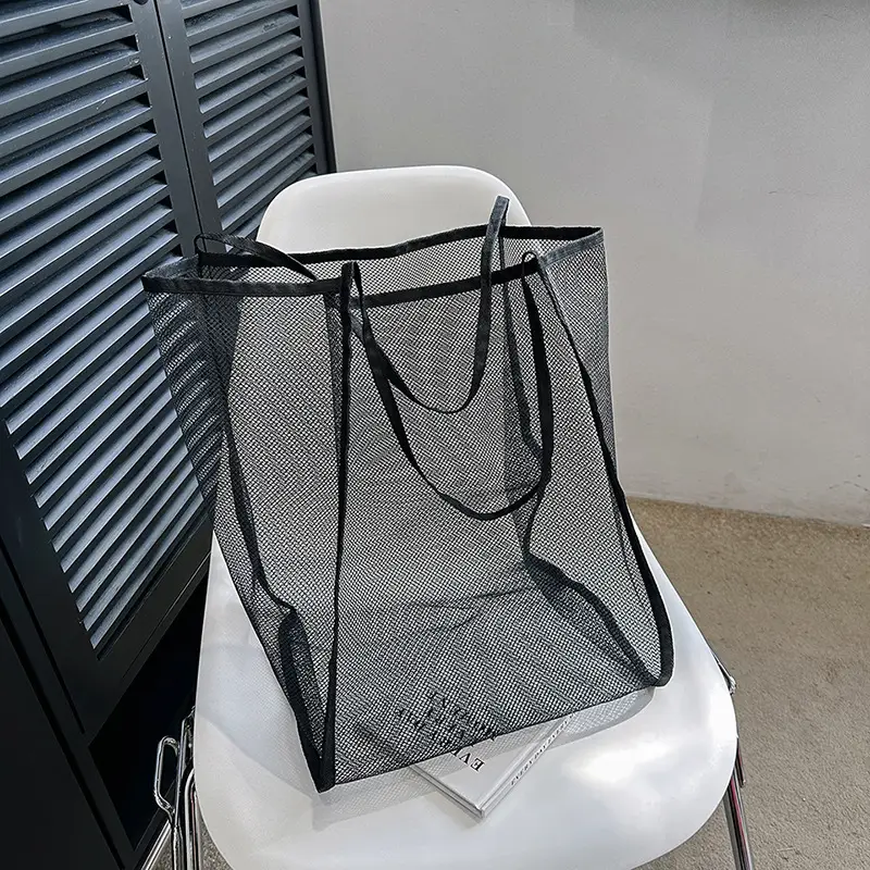 Mesh Shoulder Tote Bag 2023 Spring Summer New Western Style