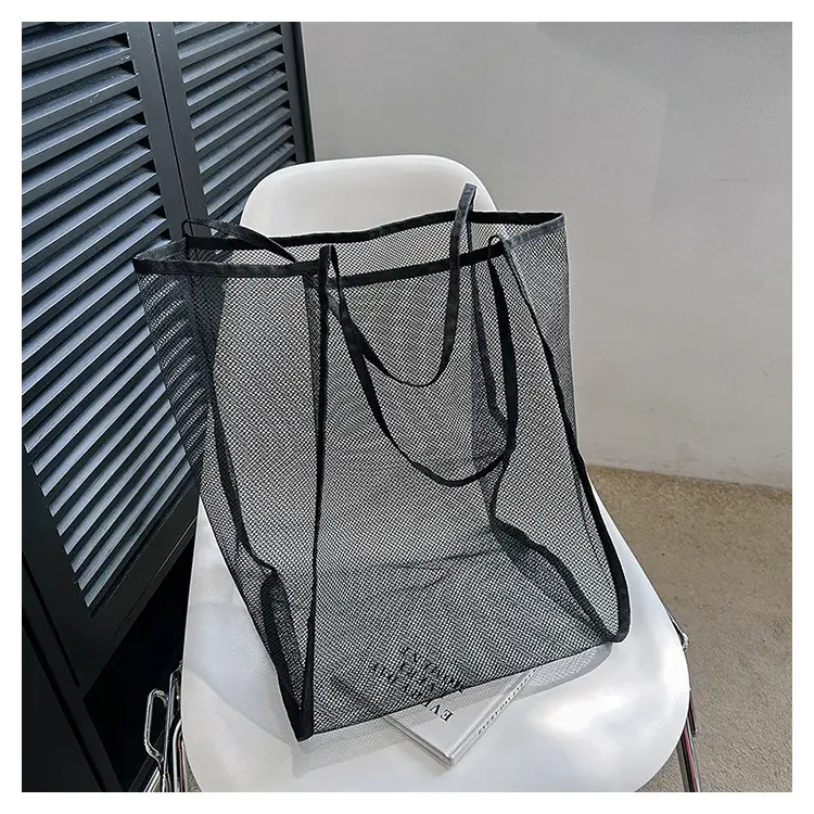 Mesh Shoulder Tote Bag 2023 Spring Summer New Western Style — feature 22