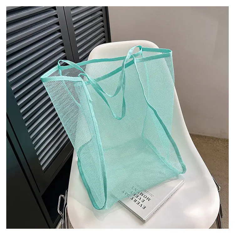Mesh Shoulder Tote Bag 2023 Spring Summer New Western Style — feature 23