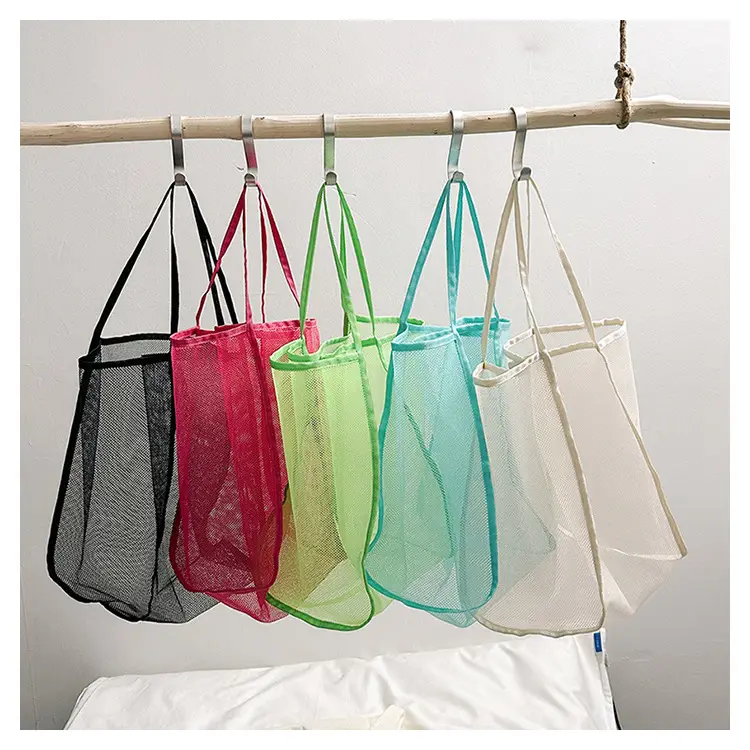 Mesh Shoulder Tote Bag 2023 Spring Summer New Western Style — feature 26