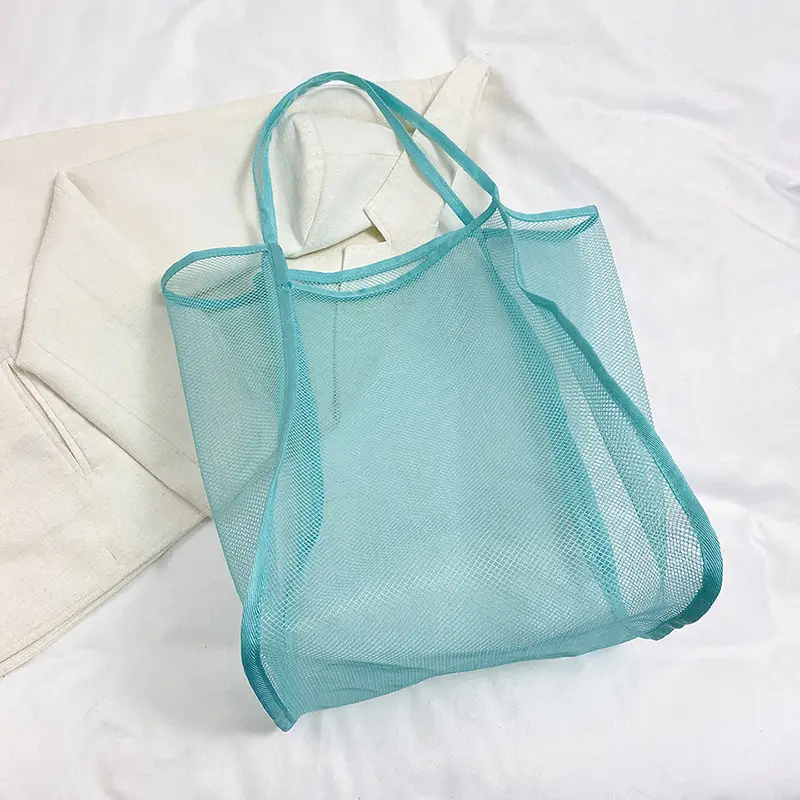 Mesh Shoulder Tote Bag 2023 Spring Summer New Western Style