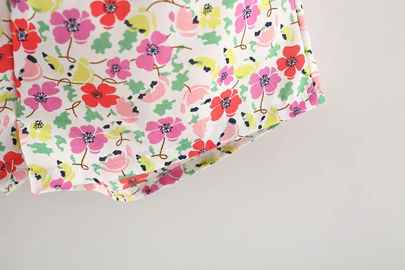 Girls Floral Baby Dress with Flower Belt — feature 11