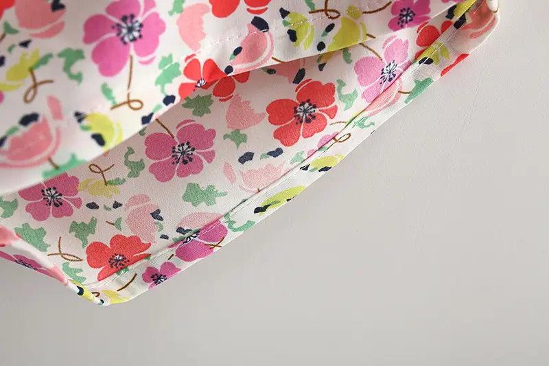 Girls Floral Baby Dress with Flower Belt — feature 13