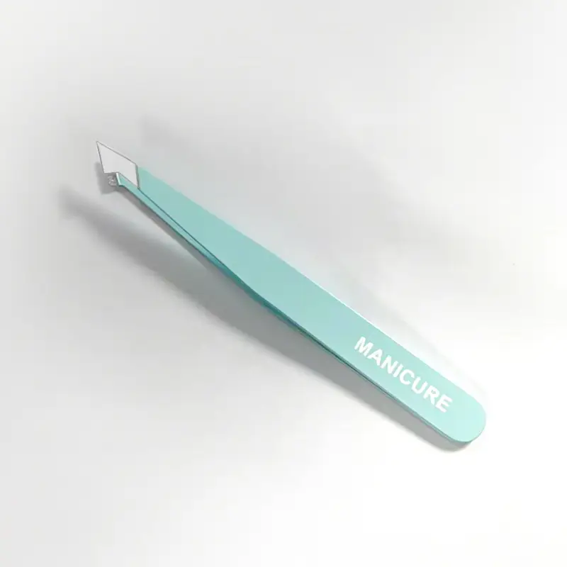 High Precision Eyebrow & Beard Tweezers Stainless Steel Yellow - Image 25