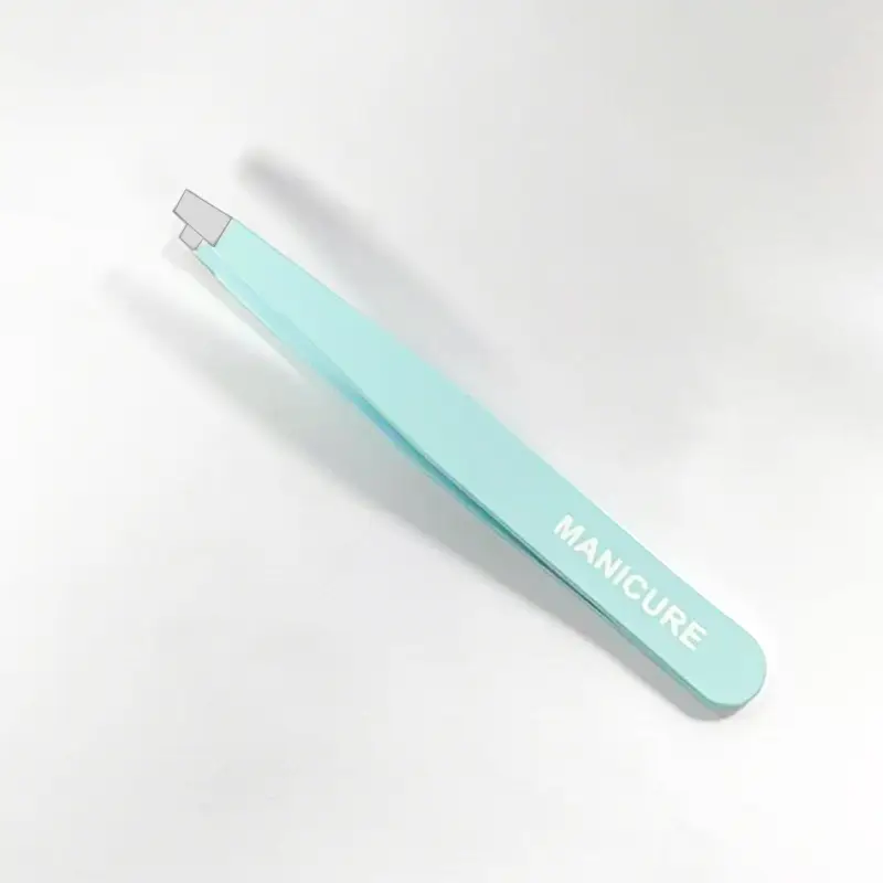 High Precision Eyebrow & Beard Tweezers Stainless Steel Yellow - Image 26