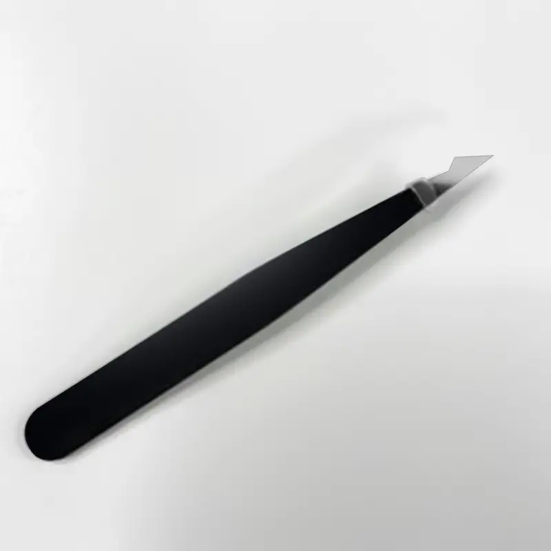 High Precision Eyebrow & Beard Tweezers Stainless Steel Yellow - Image 29