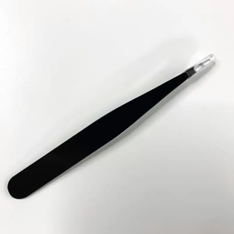 High Precision Eyebrow & Beard Tweezers Stainless Steel Yellow - Image 30