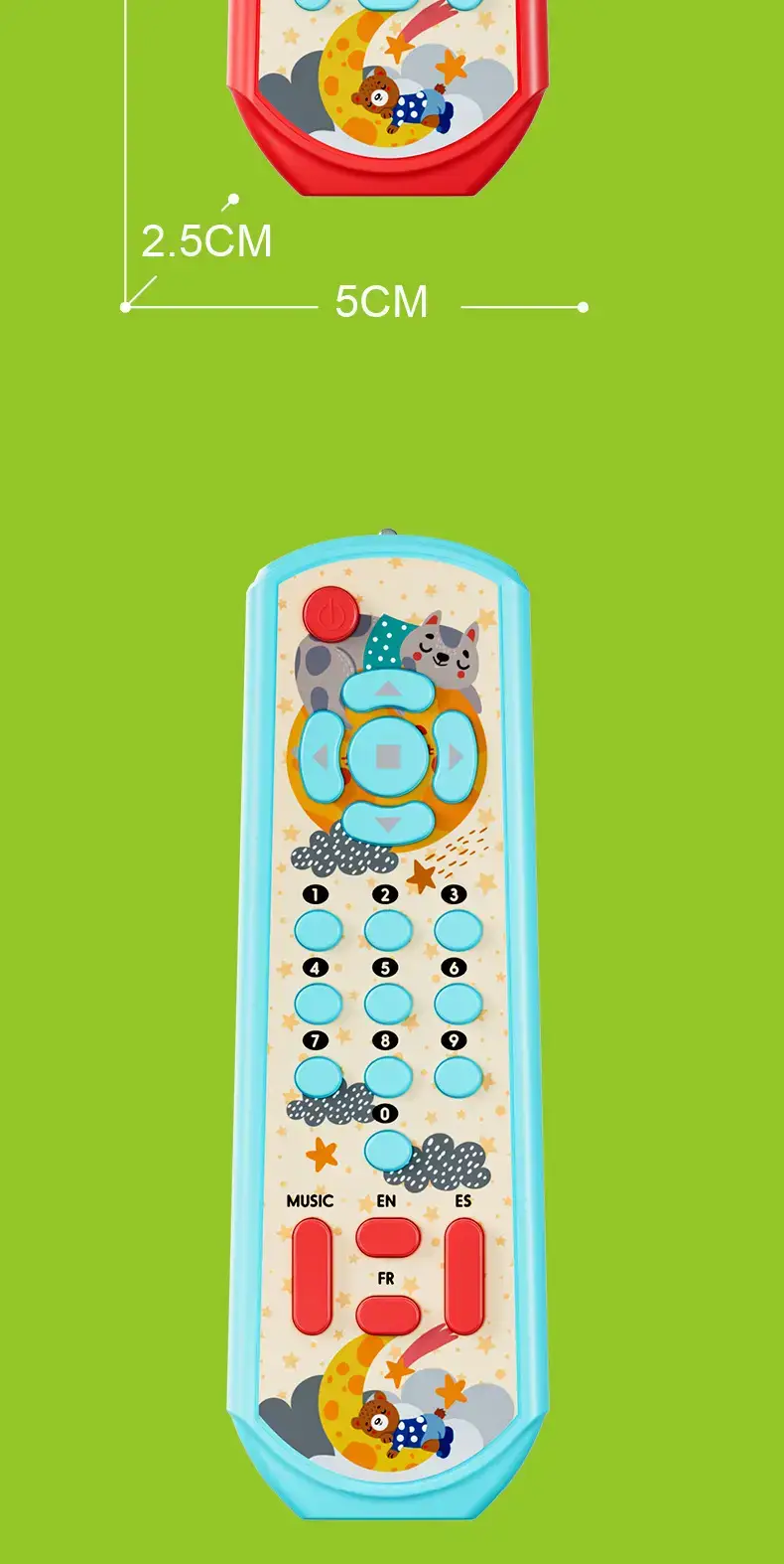 Three-Speech Remote Control for Kids Educational Toy — feature 12