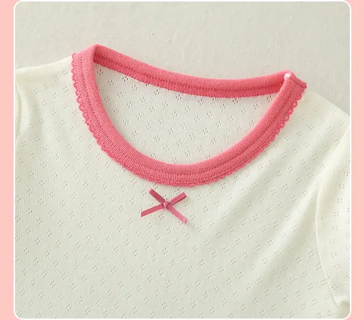 Mesh Cherry Baby T-shirt Summer Thin Children's Half-sleeve — feature 19