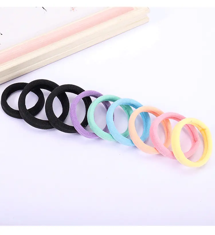 Colorful Rubber Hair Bands for Women — feature 12