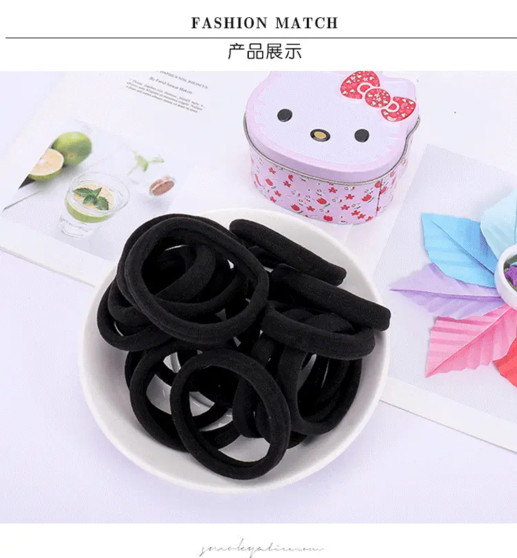 Colorful Rubber Hair Bands for Women — feature 9