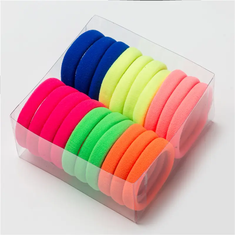 Colorful Rubber Hair Bands for Women - Image 15