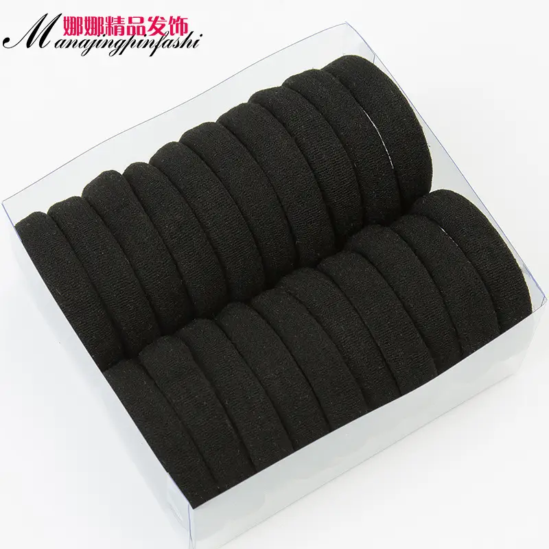 10 Pack Double Layer Rainbow Hair Bands - Image 3