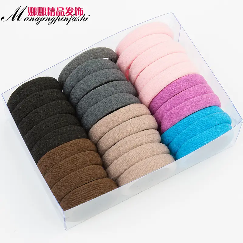 10 Pack Double Layer Rainbow Hair Bands - Image 9