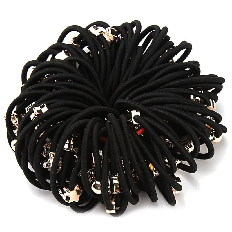 10 Pack Double Layer Rainbow Hair Bands - Image 26