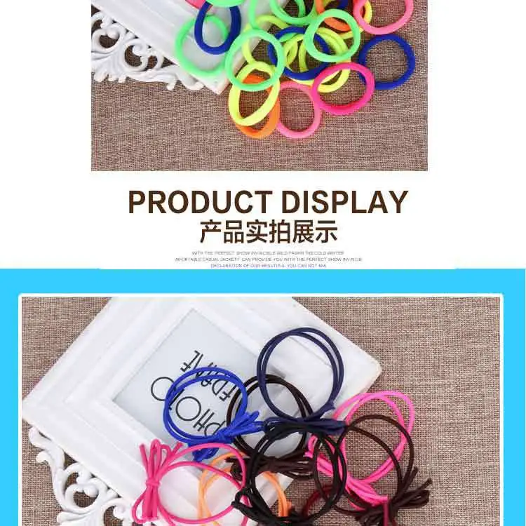 10 Pack Double Layer Rainbow Hair Bands — feature 10