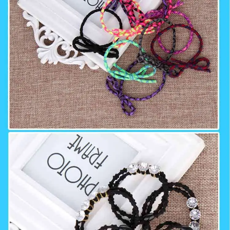 10 Pack Double Layer Rainbow Hair Bands — feature 13