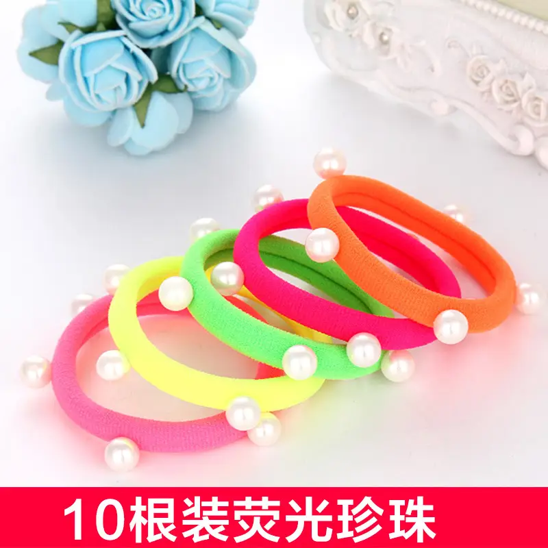10 Pack Double Layer Rainbow Hair Bands - Image 22