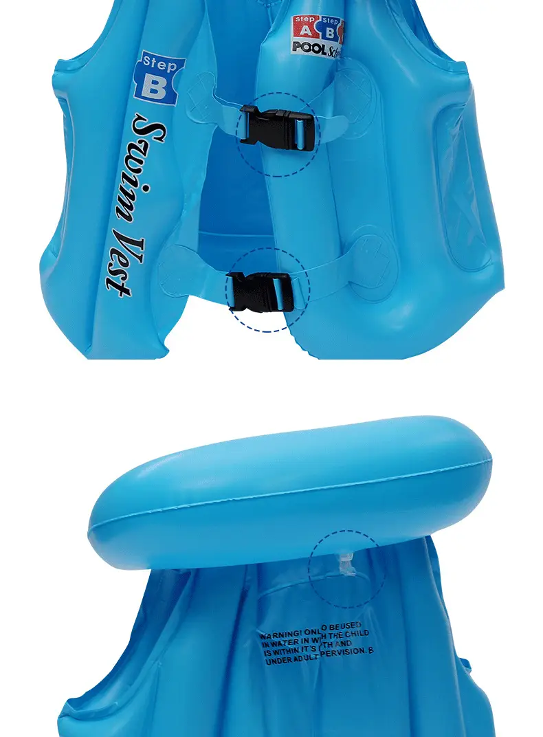 Mingyuan Thickened Children's Life Jacket Swimsuit Children's Inflatable Vest Buoyancy Swimsuit Inflatable Swimming Equipment — feature 19