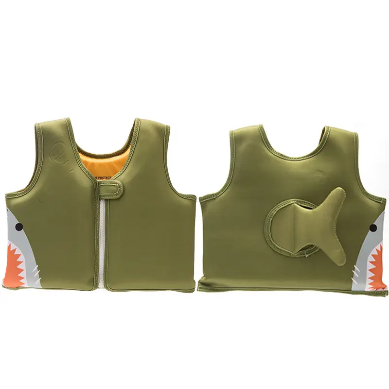 Green Shark-Buoyancy Vest