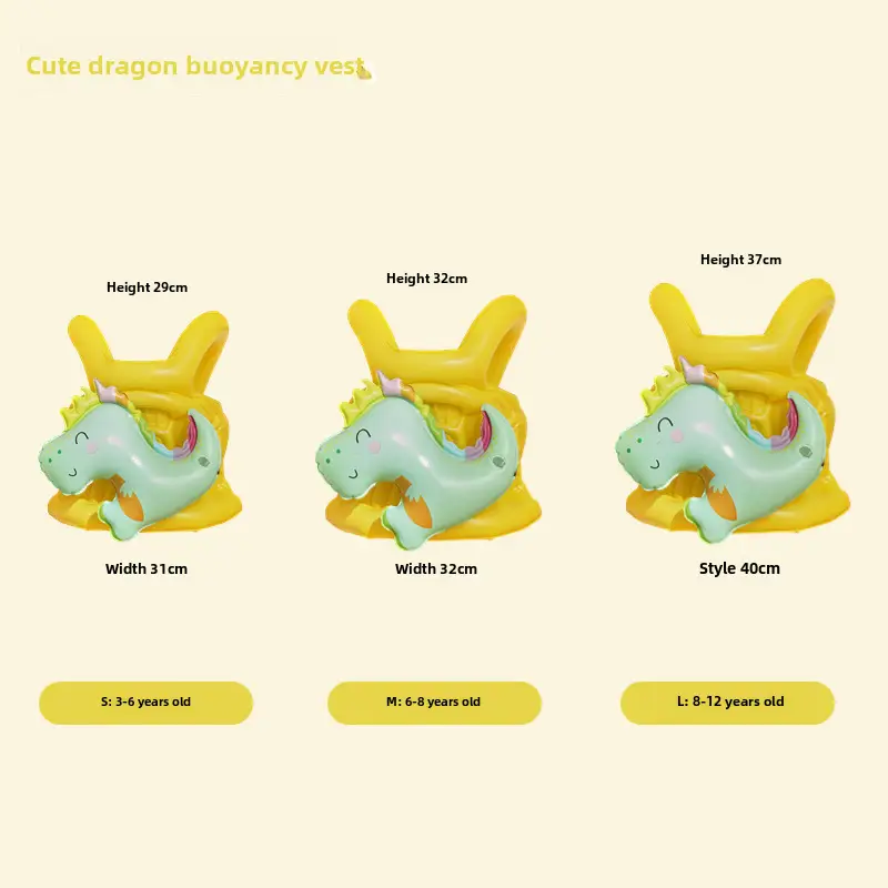 Mingyuan Thickened Children's Life Jacket Swimsuit Children's Inflatable Vest Buoyancy Swimsuit Inflatable Swimming Equipment