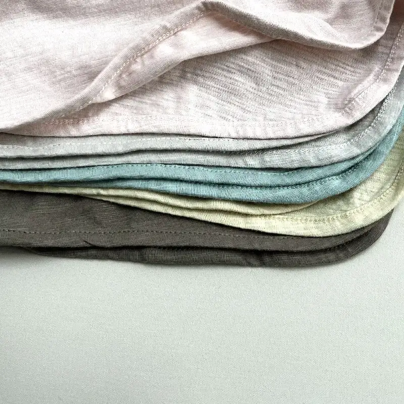 Gray Cotton Short Sleeve T-Shirt for Boys Girls — feature 35