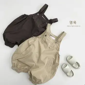 Gray Cotton Short Sleeve T-Shirt for Boys Girls — feature 9